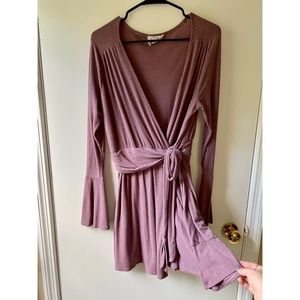 XL Tie Sweater Dress